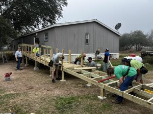 Texas Ramp Build - January 4, 2025