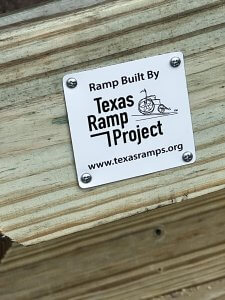 Texas Ramp Build - January 4, 2025