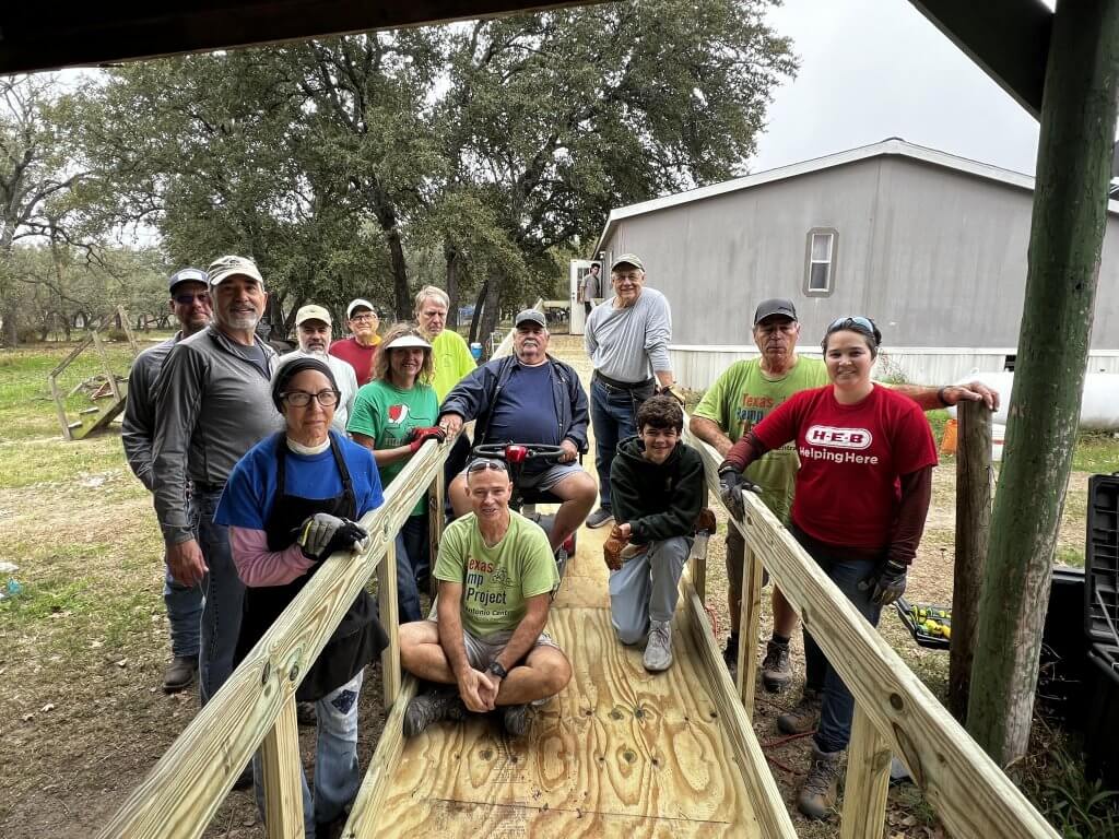 Texas Ramp Build - January 4, 2025