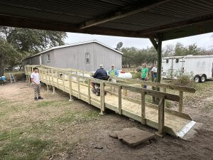 Texas Ramp Build - January 4, 2025