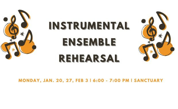 INSTRUMENTAL ENSEMBLE REHEARSAL JAN 2025
